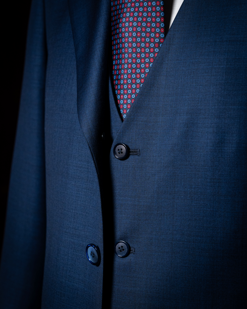 Abito Giotto Blu Notte Con Gilet
