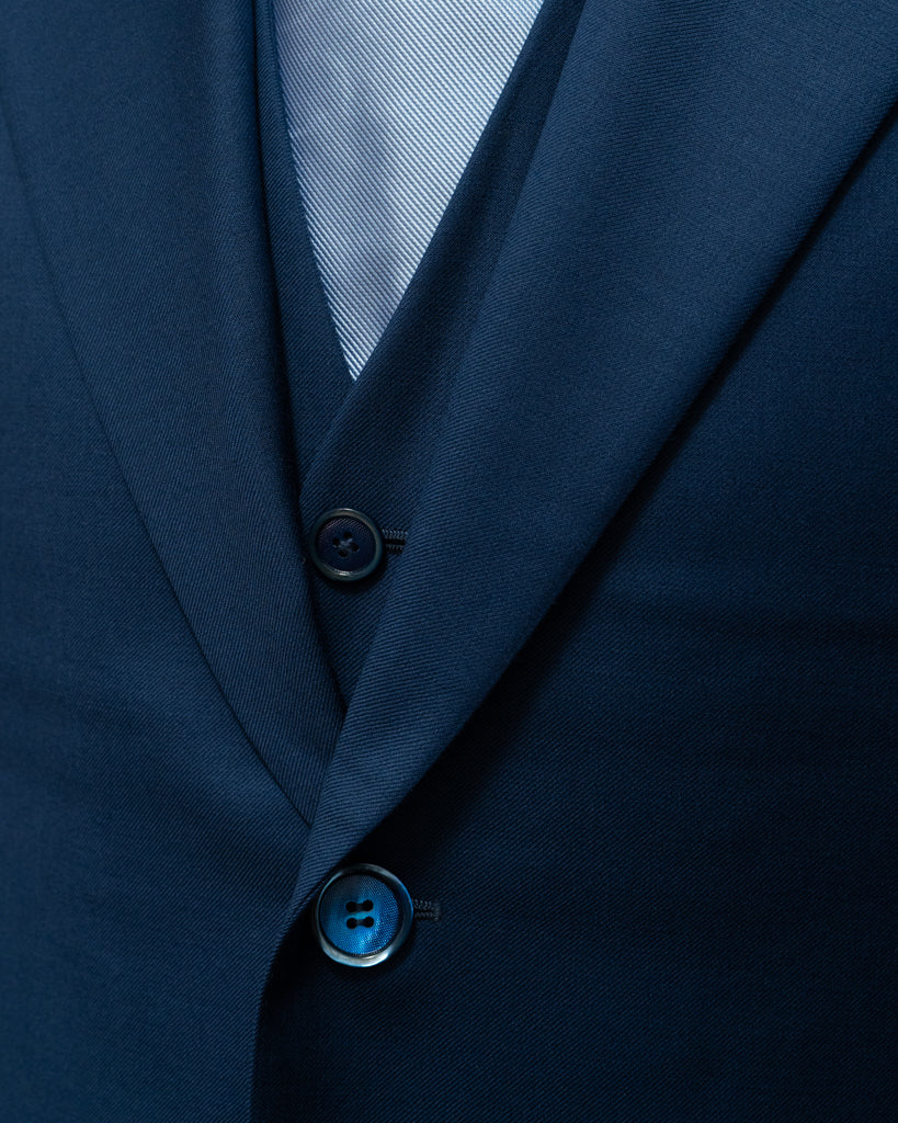 Abito Giotto Blu Pavone con Gilet