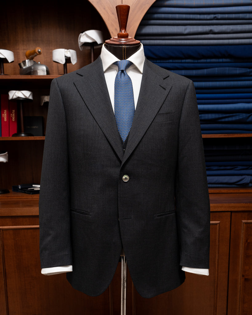 Abito Giotto Charcoal Gray con Gilet
