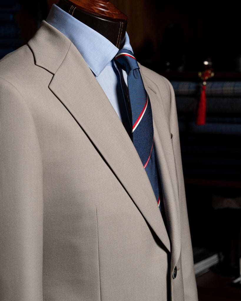 Abito Giotto Grigio Beige con Gilet