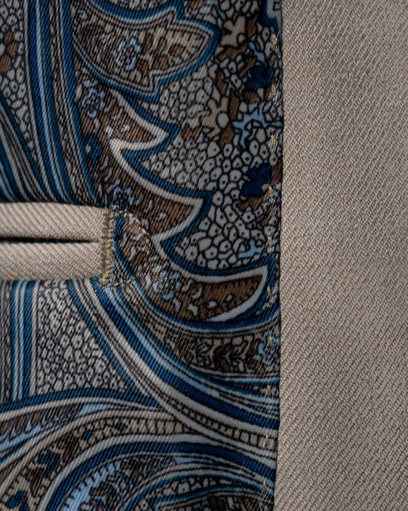 Abito Giotto Grigio Beige con Gilet