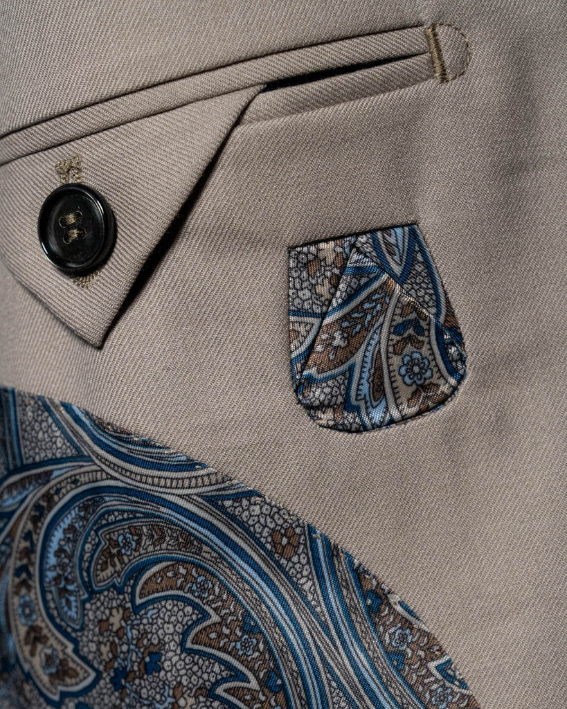 Abito Giotto Grigio Beige con Gilet