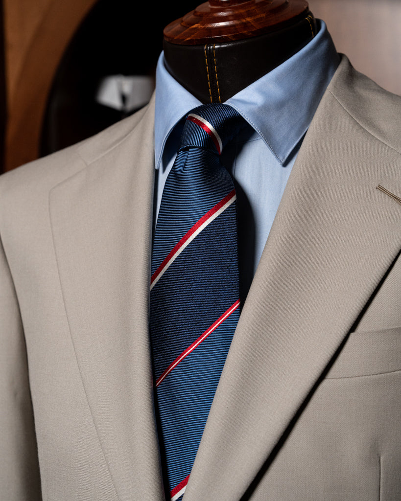 Abito Giotto Grigio Beige con Gilet