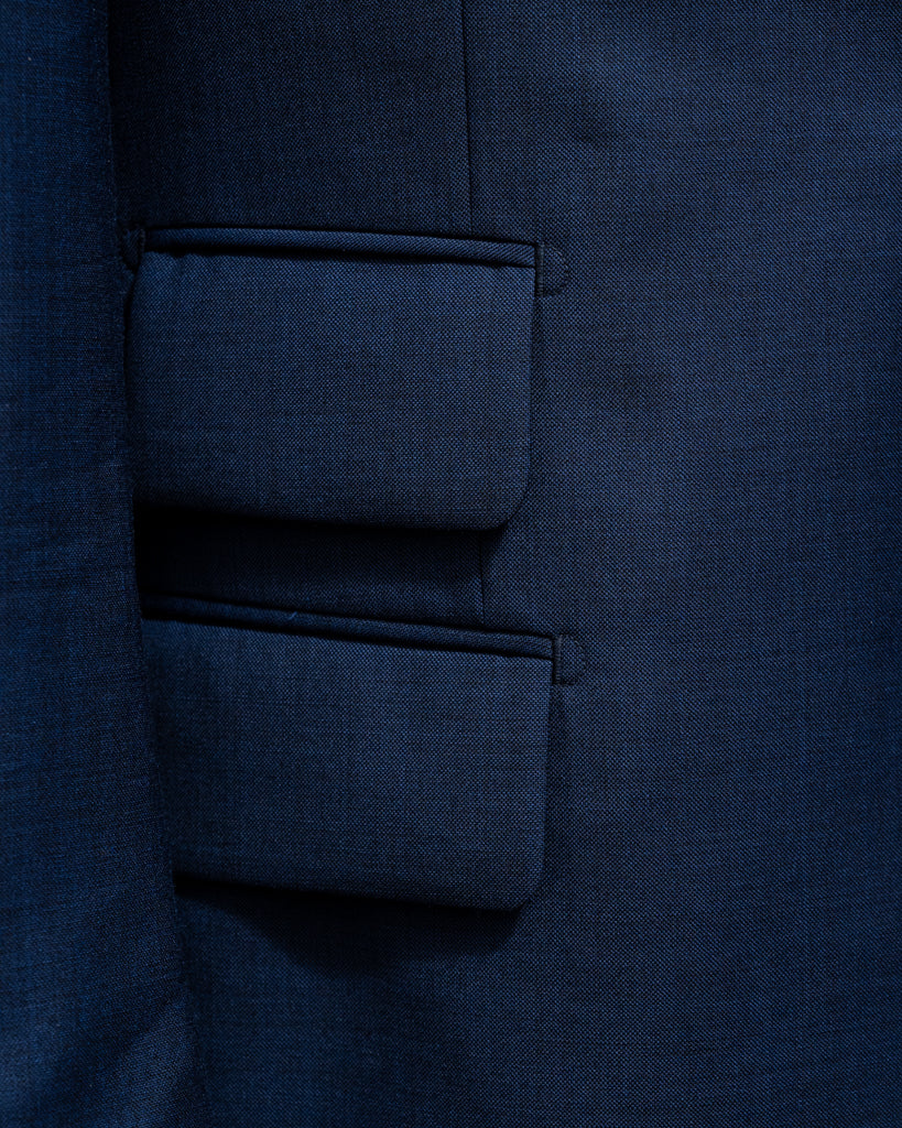 Abito Giotto in Twill Blu Notte