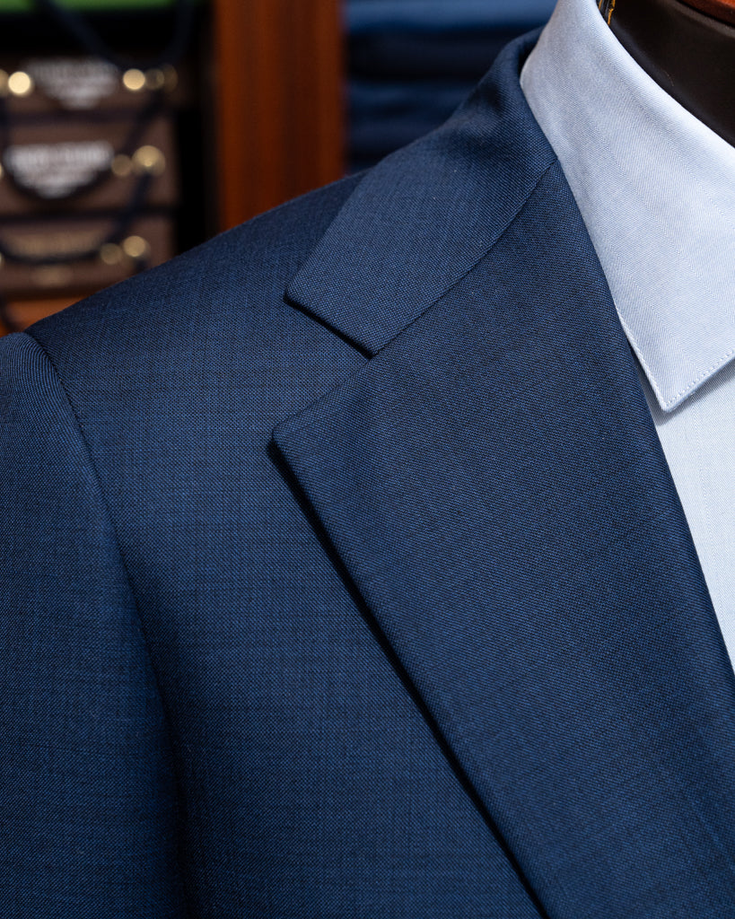 Abito Giotto in Twill Blu Notte