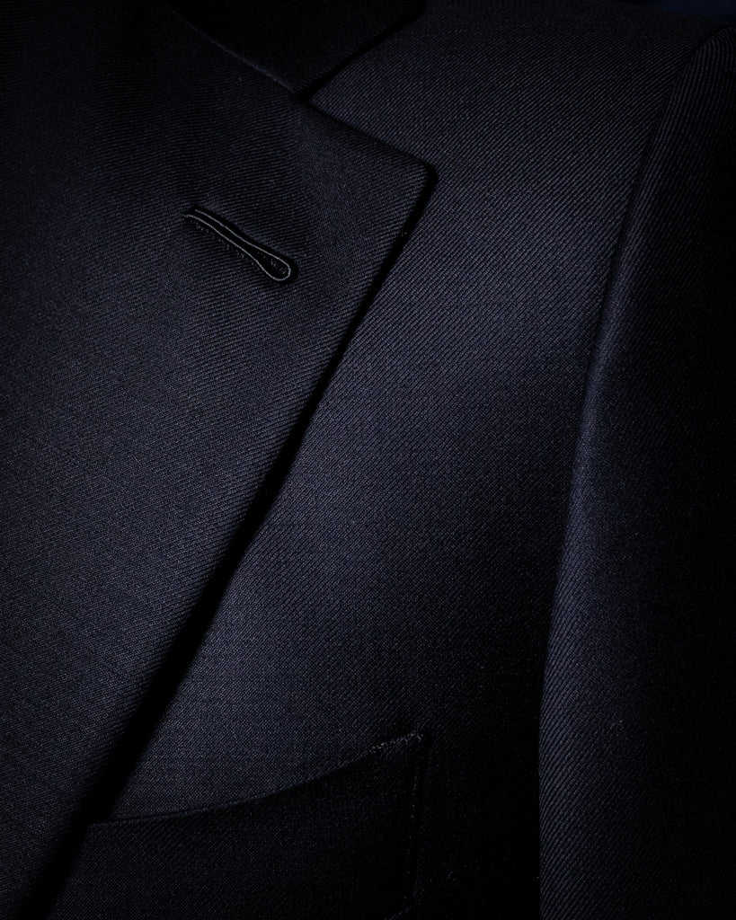 Abito Giotto Navy Blue con Gilet Argento