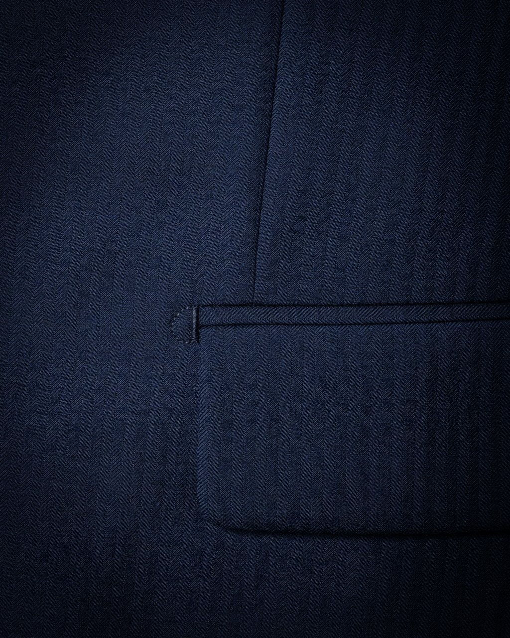 Abito Giotto Spinato Blu Navy con Gilet