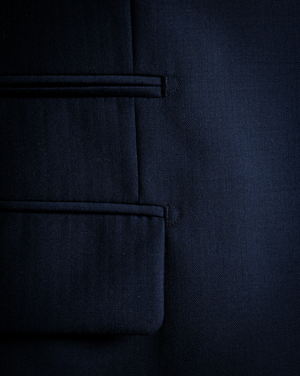 Abito Giotto Spinato Blu Navy con Gilet