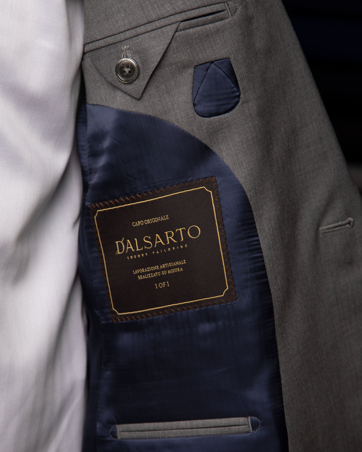 Abito Modernico Grigio Gesso
