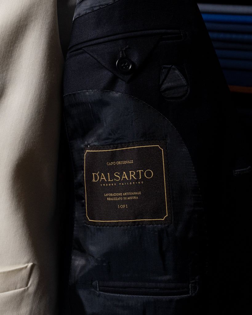 Modernico Navy Blue Suit with White Vest