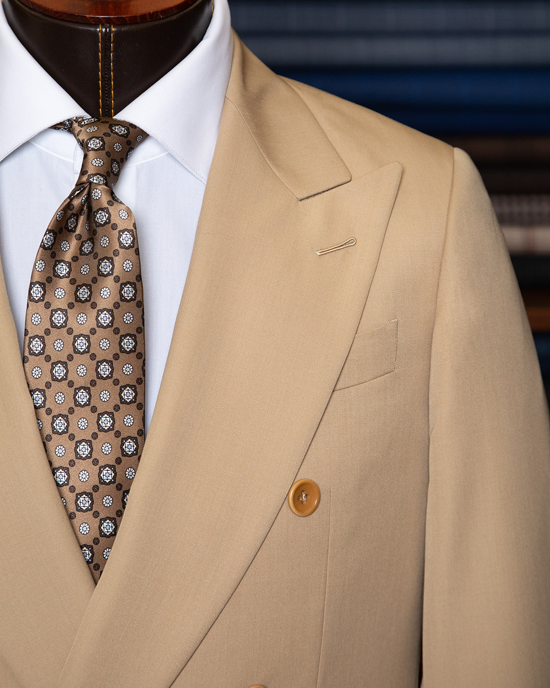 Abito Perugino Beige Khaki