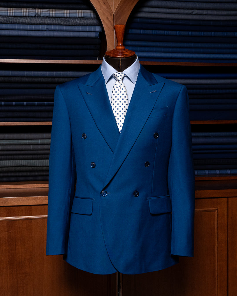 Light Navy Blue Perugino Suit