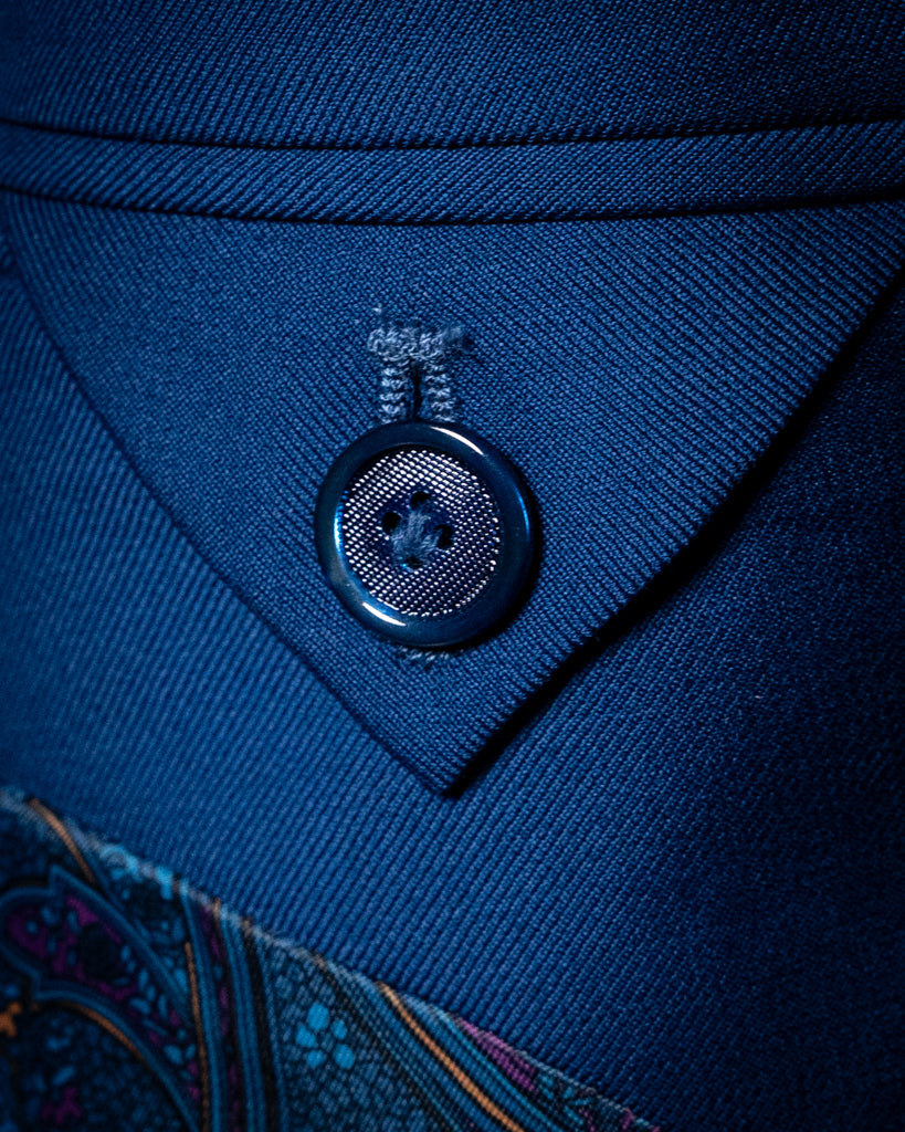 Light Navy Blue Perugino Suit