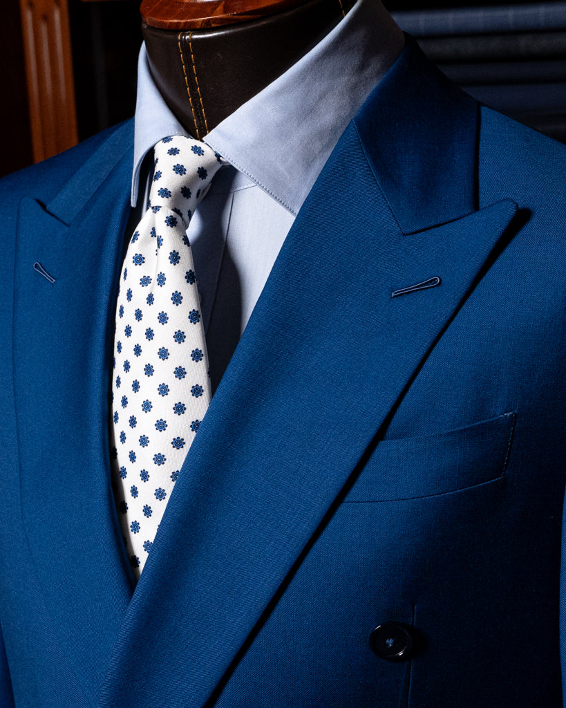 Light Navy Blue Perugino Suit