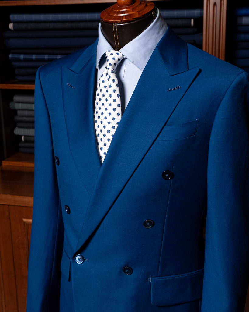 Light Navy Blue Perugino Suit