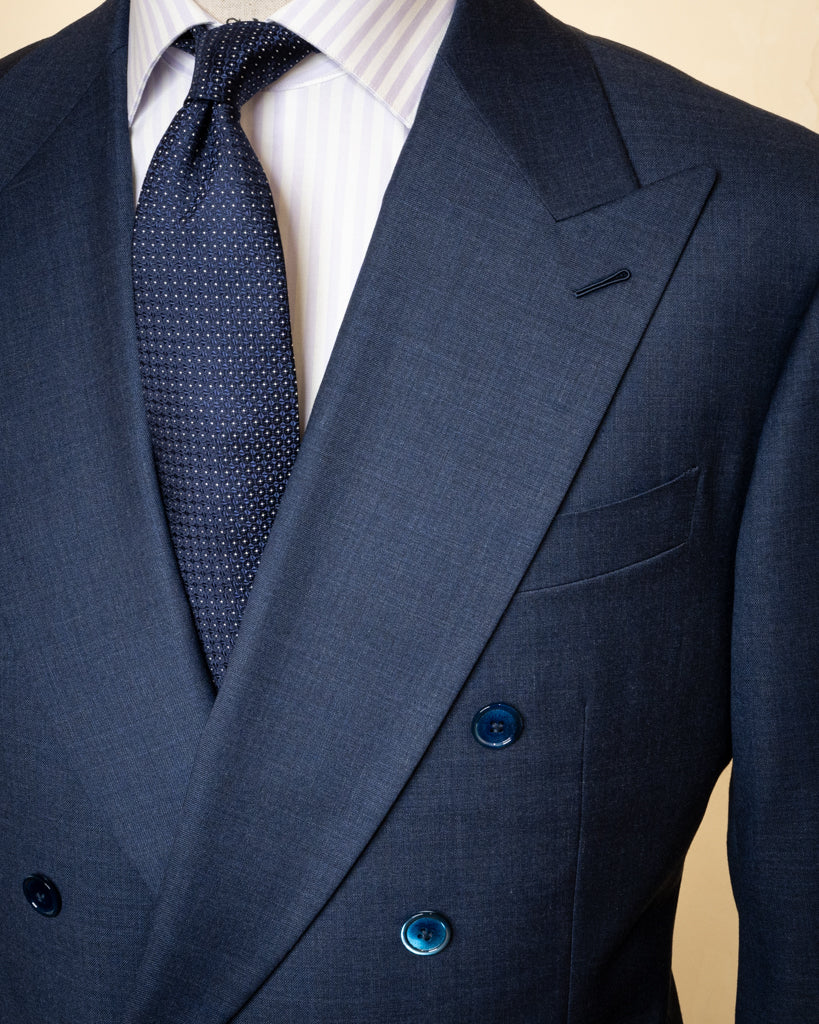 Abito Perugino Twill Blue Navy