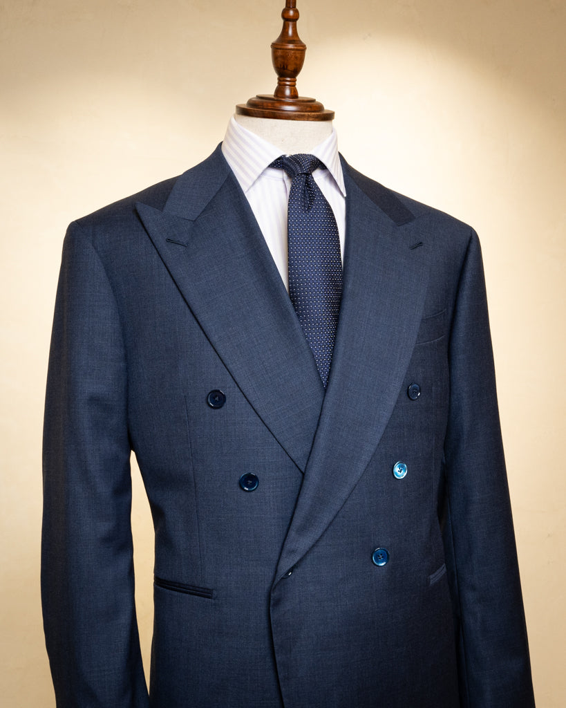 Abito Perugino Twill Blue Navy