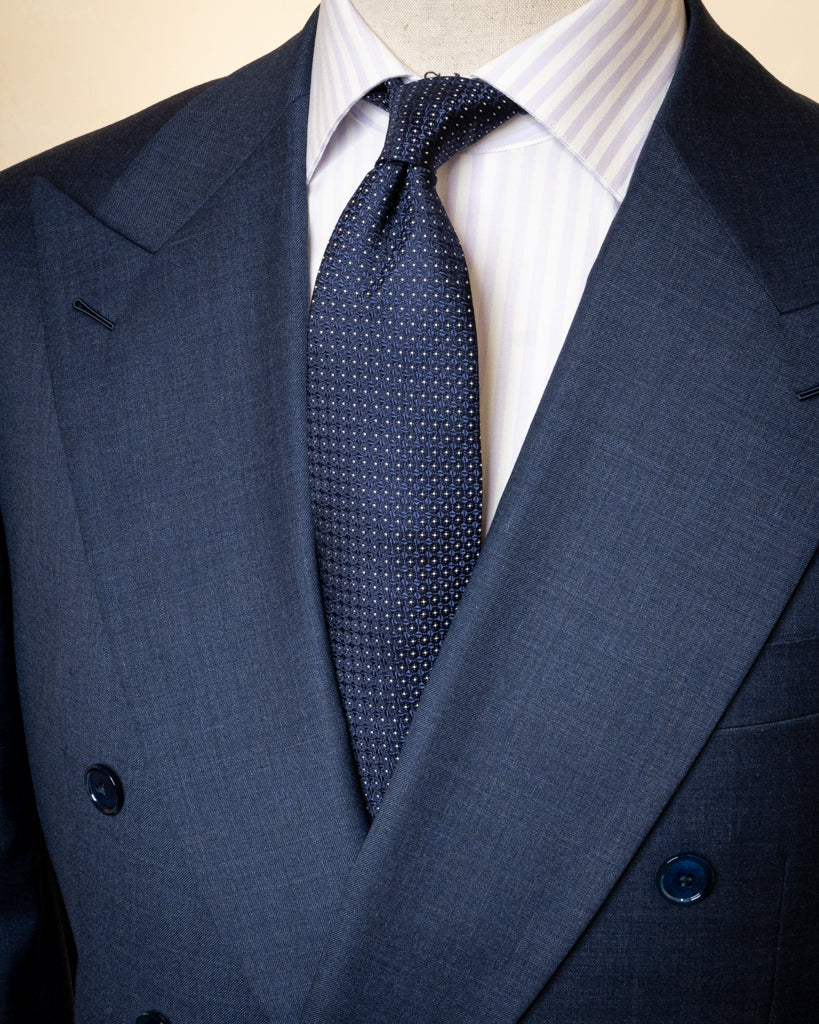 Abito Perugino Twill Blue Navy