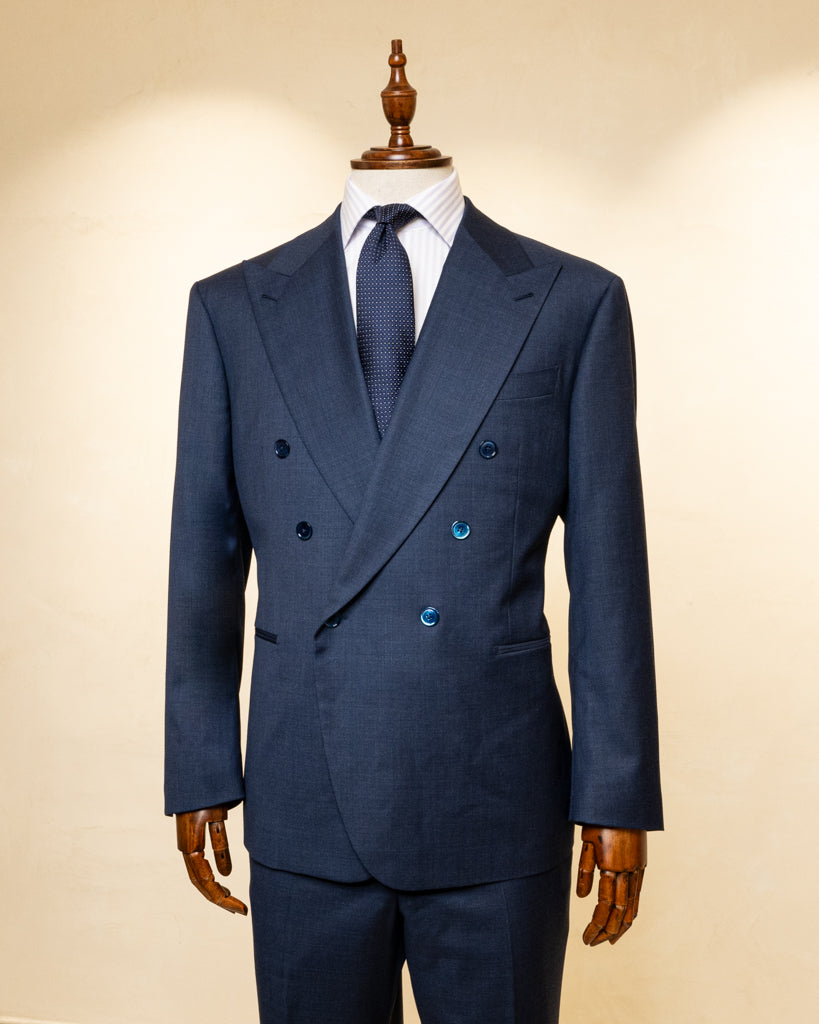 Abito Perugino Twill Blue Navy