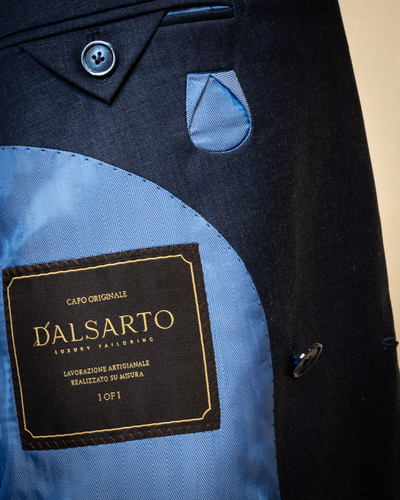 Abito Perugino Twill Blue Navy