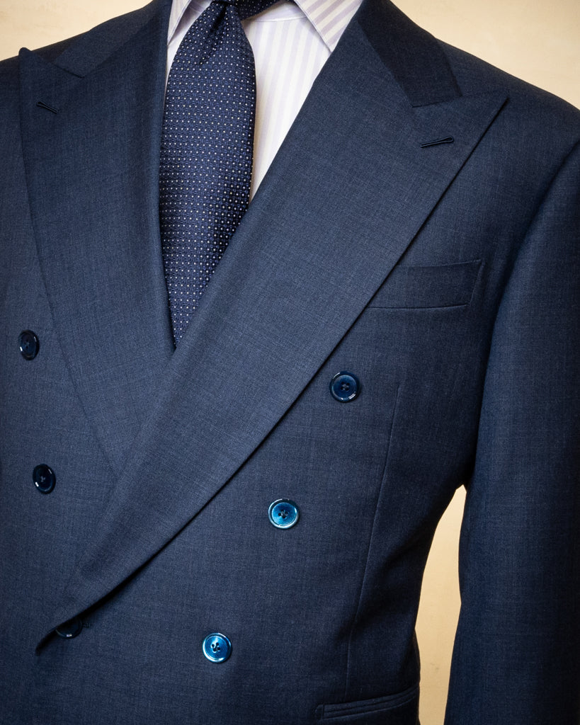 Abito Perugino Twill Blue Navy