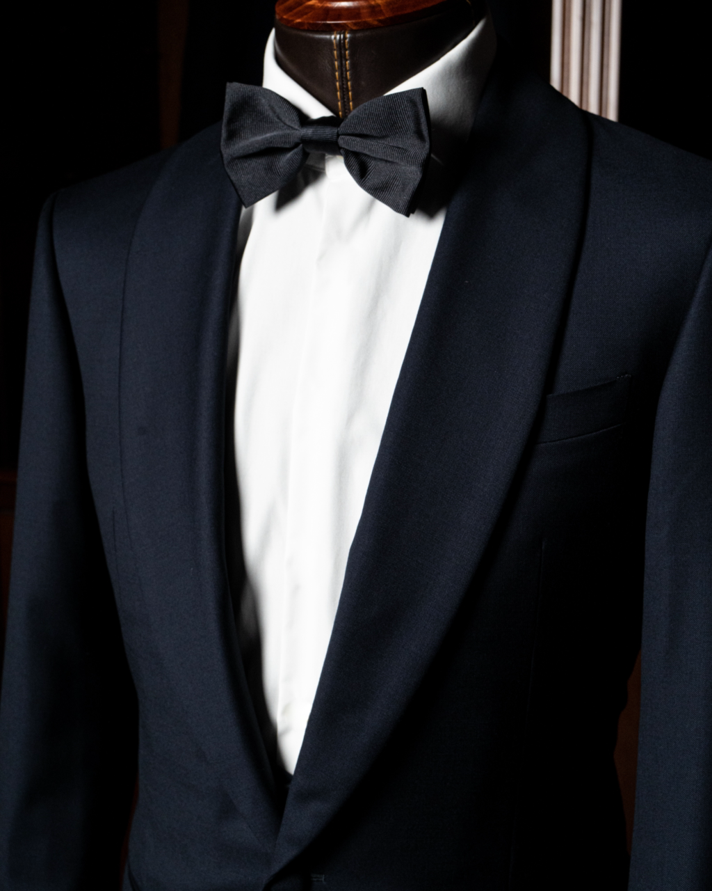 Abito Stile Smoking Donatello Navy Blue con Gilet