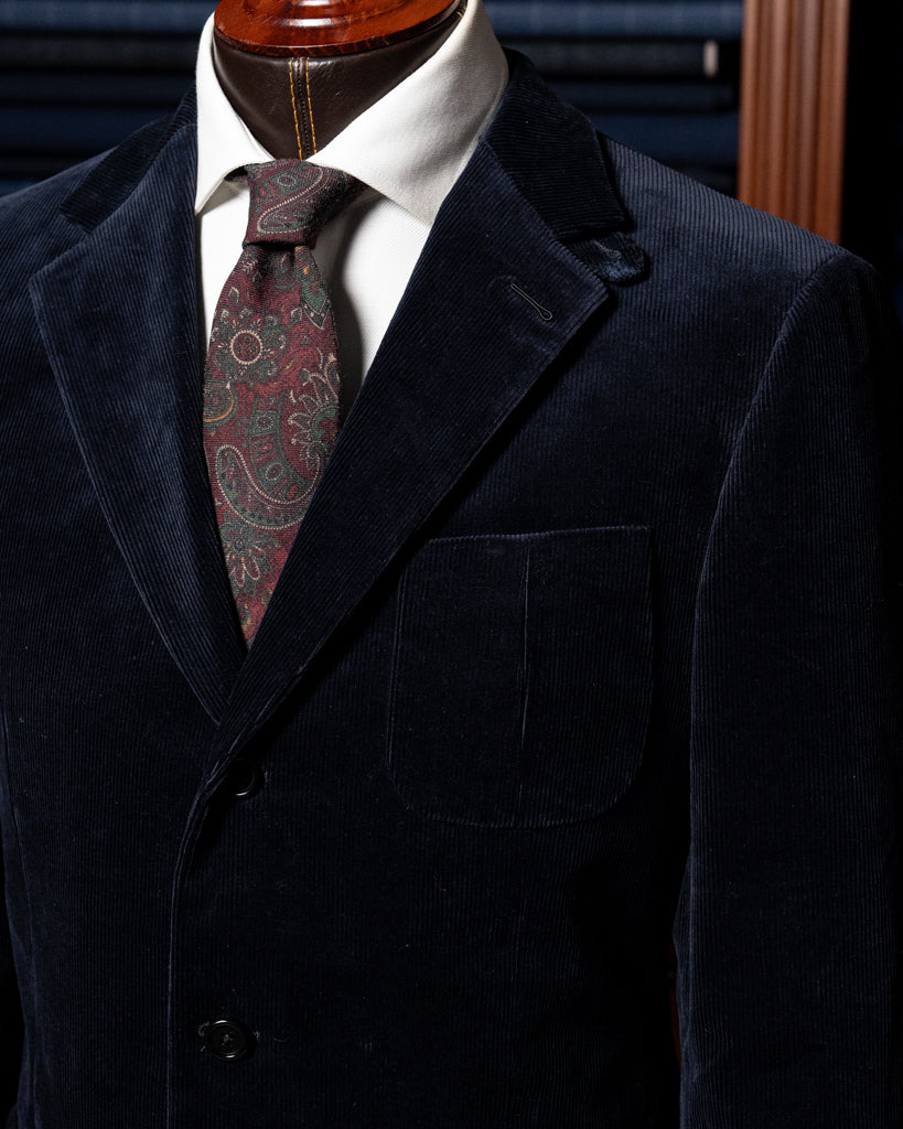 Corduroy Denim Suit