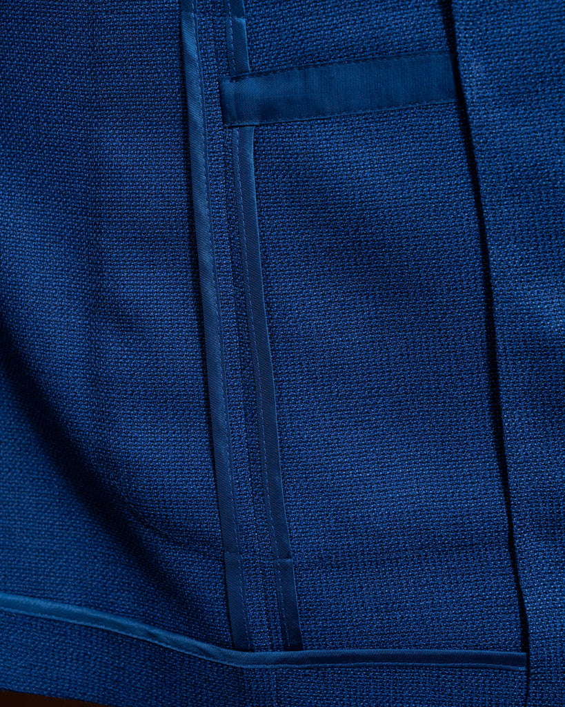 Blazer Giotto Hopsack Blu Chiaro