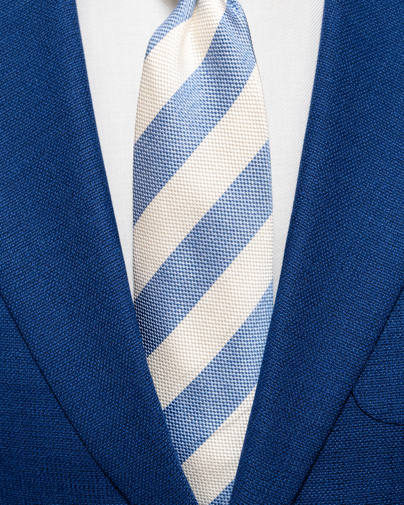 Blazer Giotto Hopsack Blu Chiaro