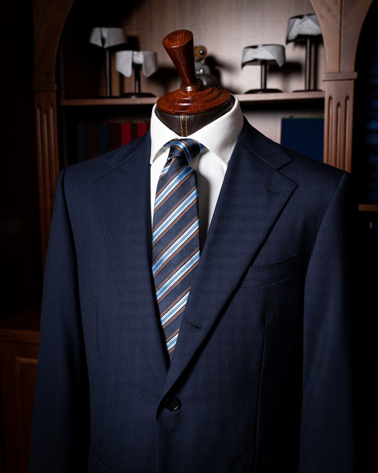 Blazer Giotto Hopsack Blu Notte