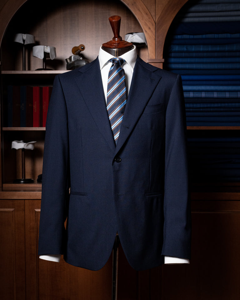 Blazer Giotto Hopsack Blu Notte