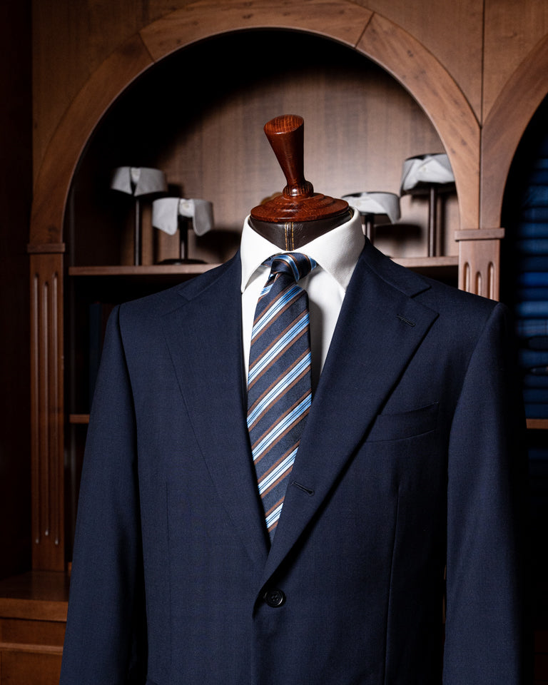 Blazer Giotto Hopsack Blu Notte