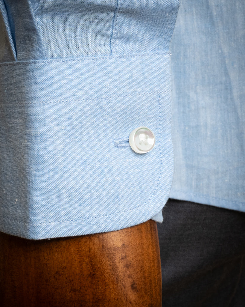 Avio Blue Button-Down Shirt