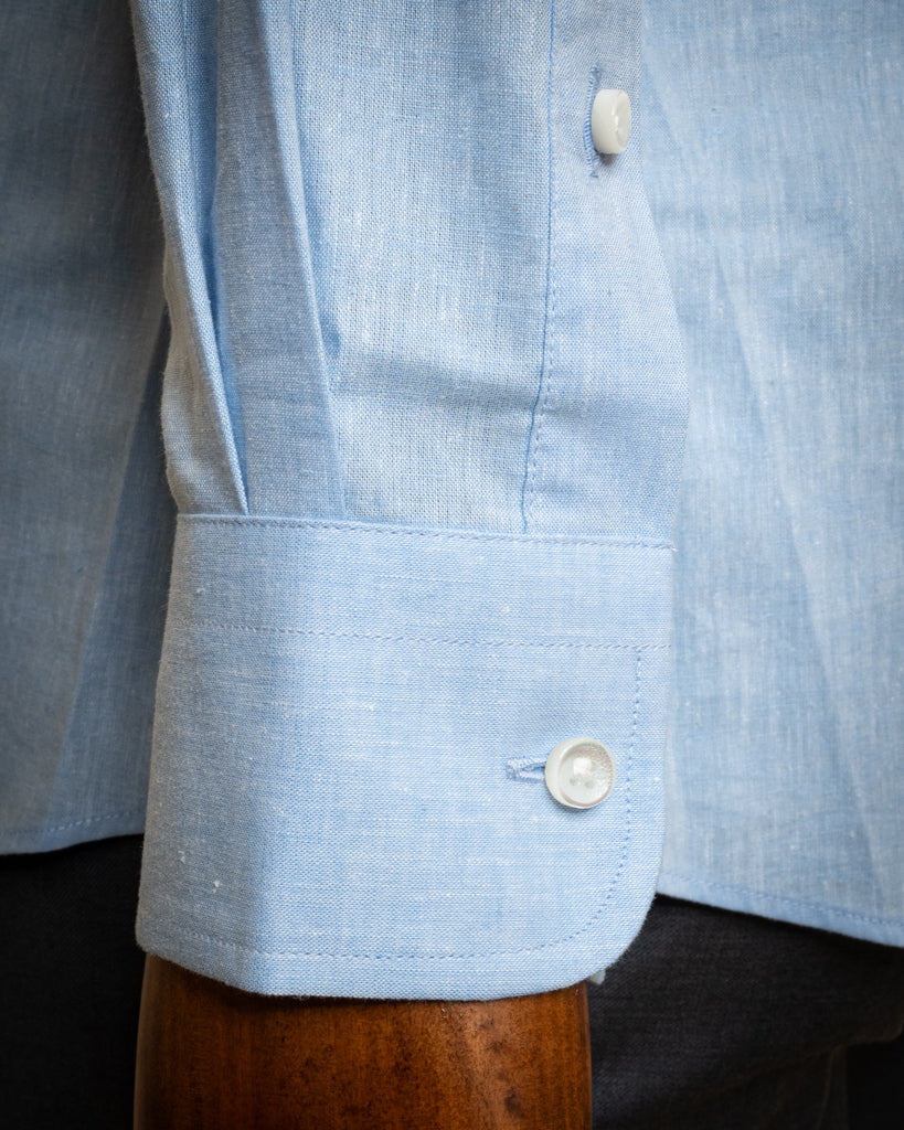 Avio Blue Button-Down Shirt
