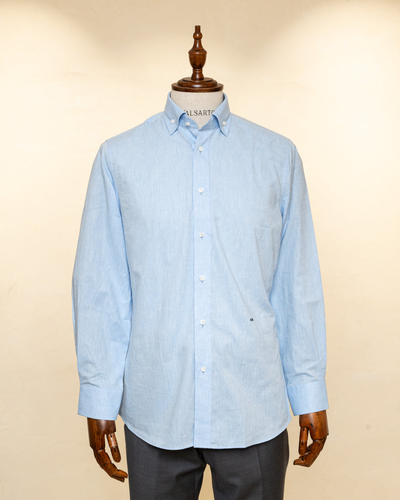 Avio Blue Button-Down Shirt