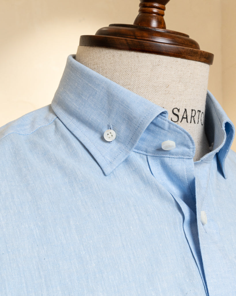 Avio Blue Button-Down Shirt