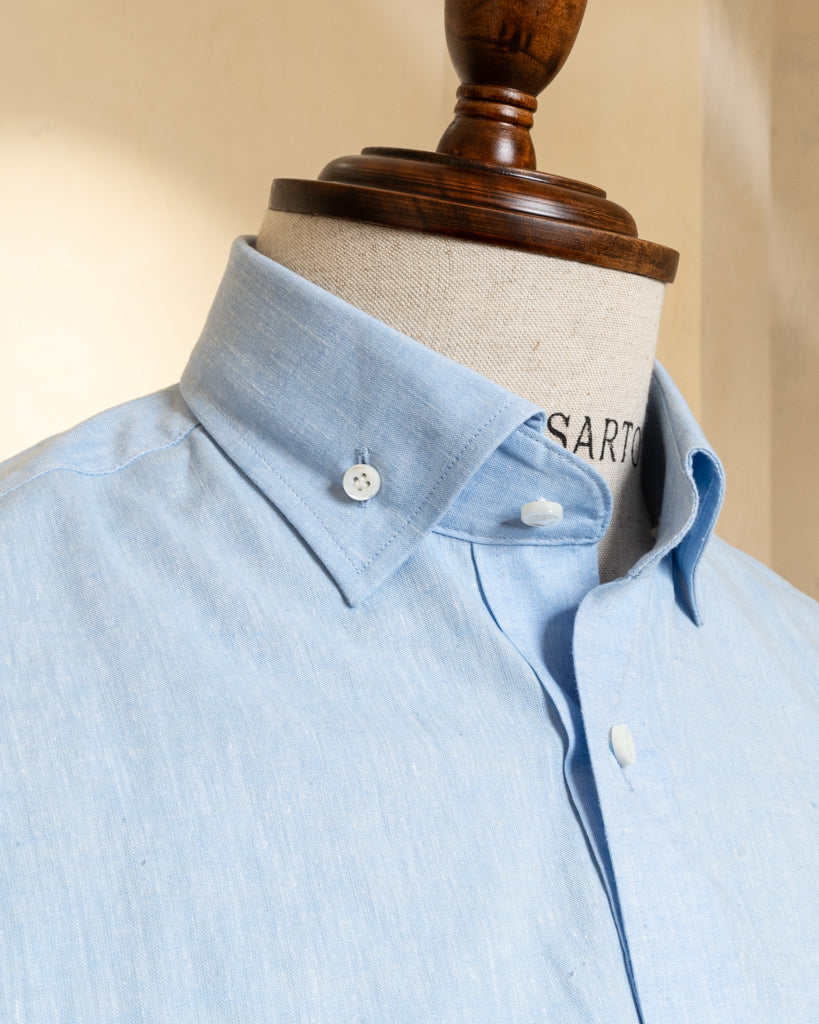 Avio Blue Button-Down Shirt