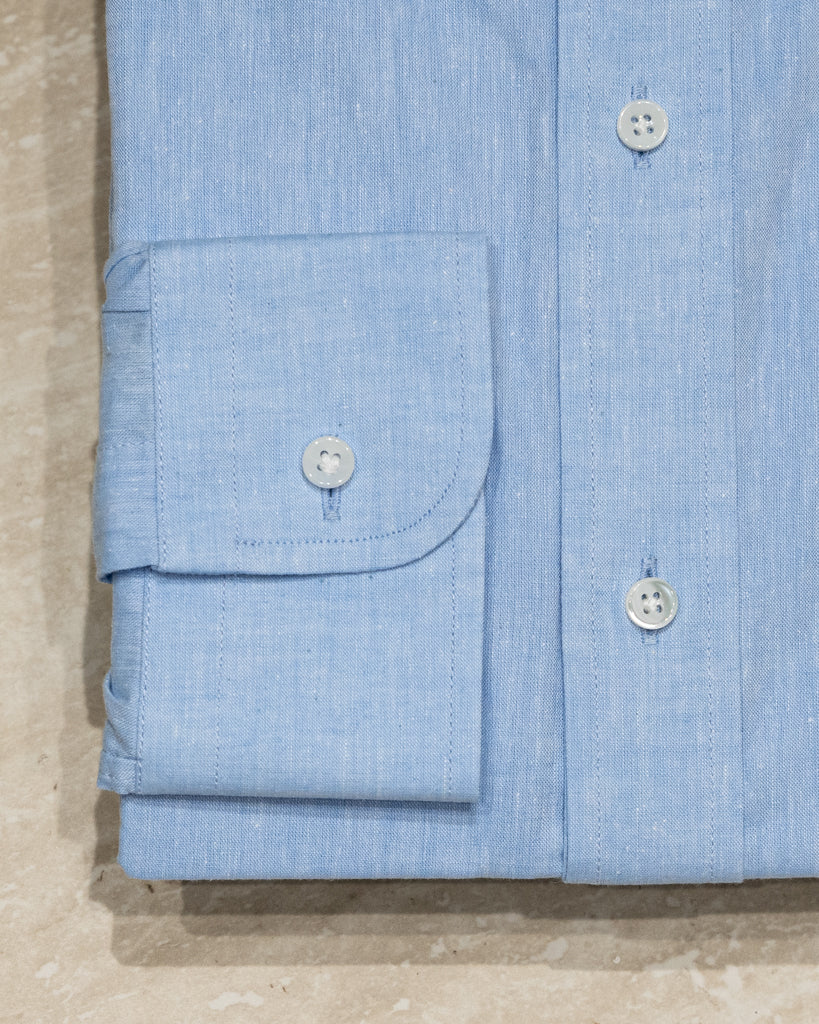 Avio Blue Button-Down Shirt