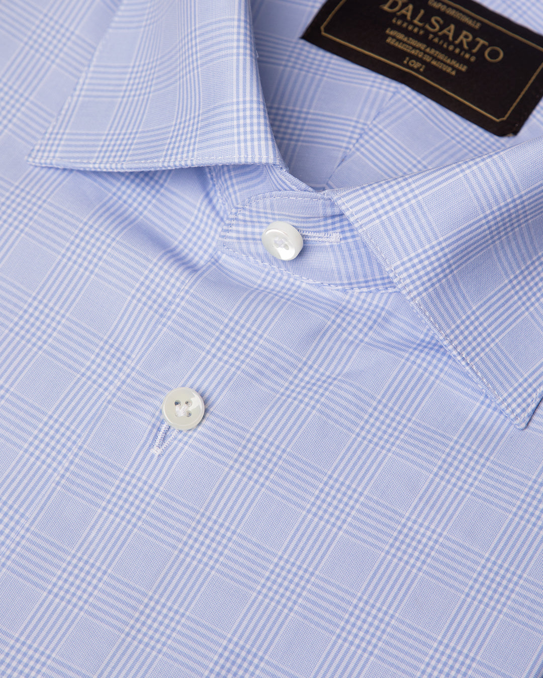 Camicia Azzurra a Quadri