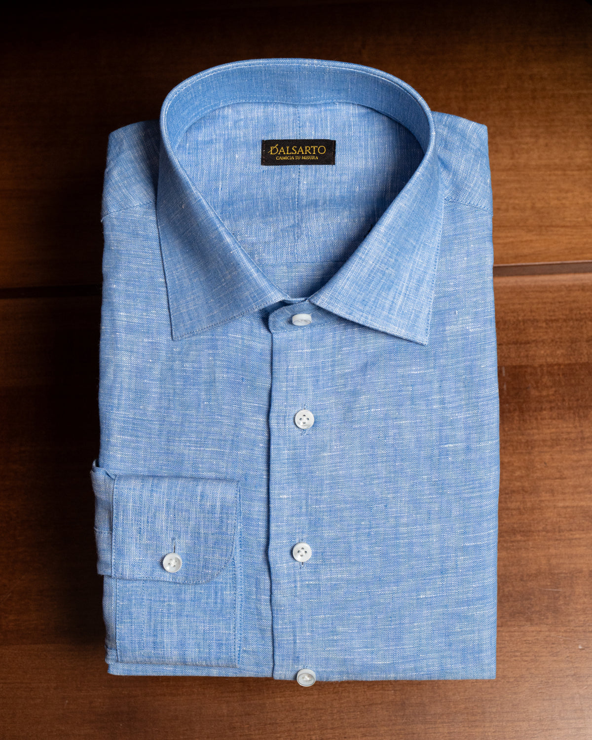 Blue Linen Shirt
