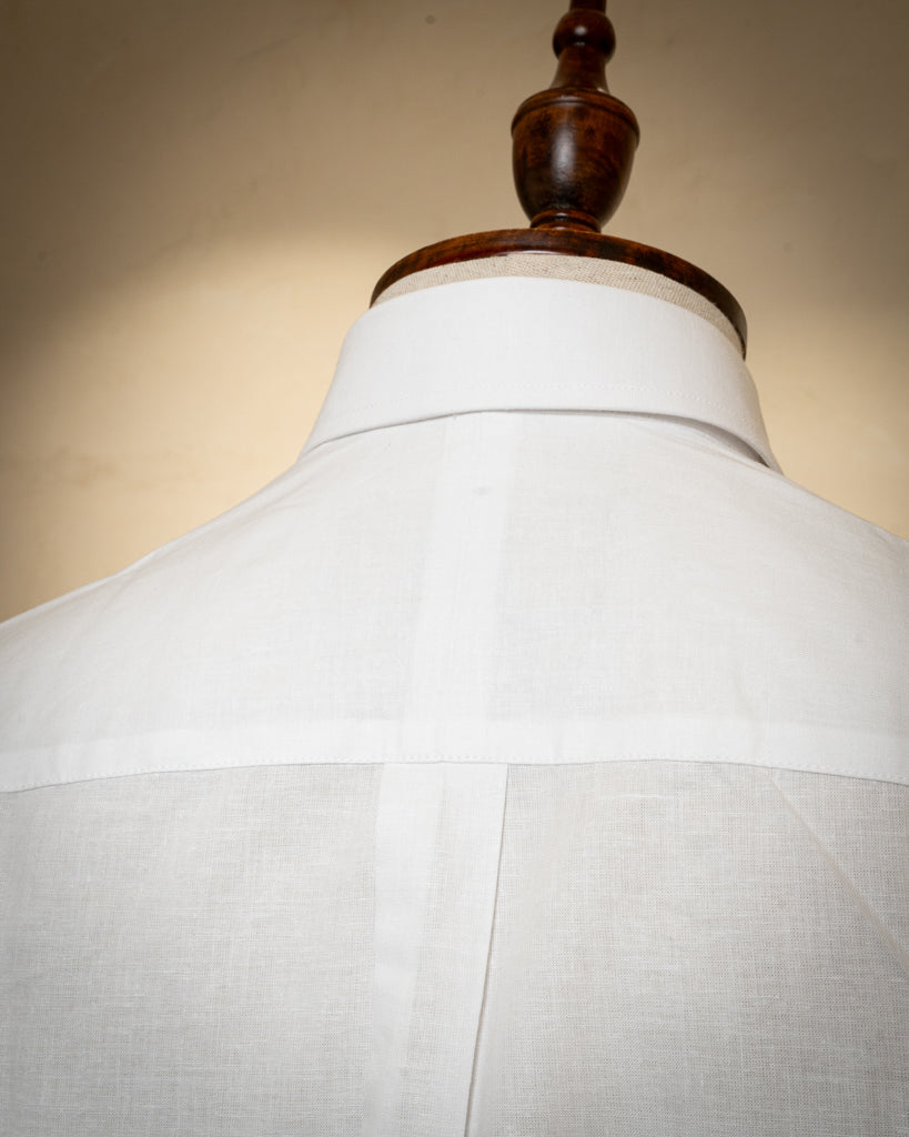 Camicia Bianco Latte Button Down