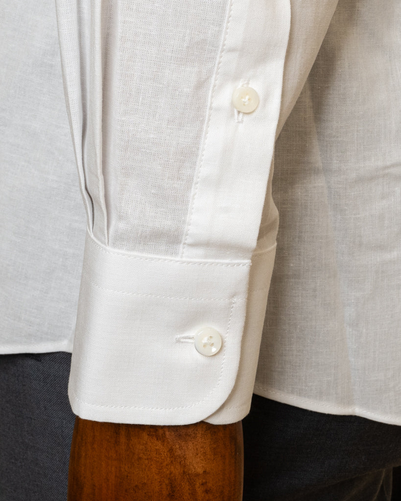 Camicia Bianco Latte Button Down
