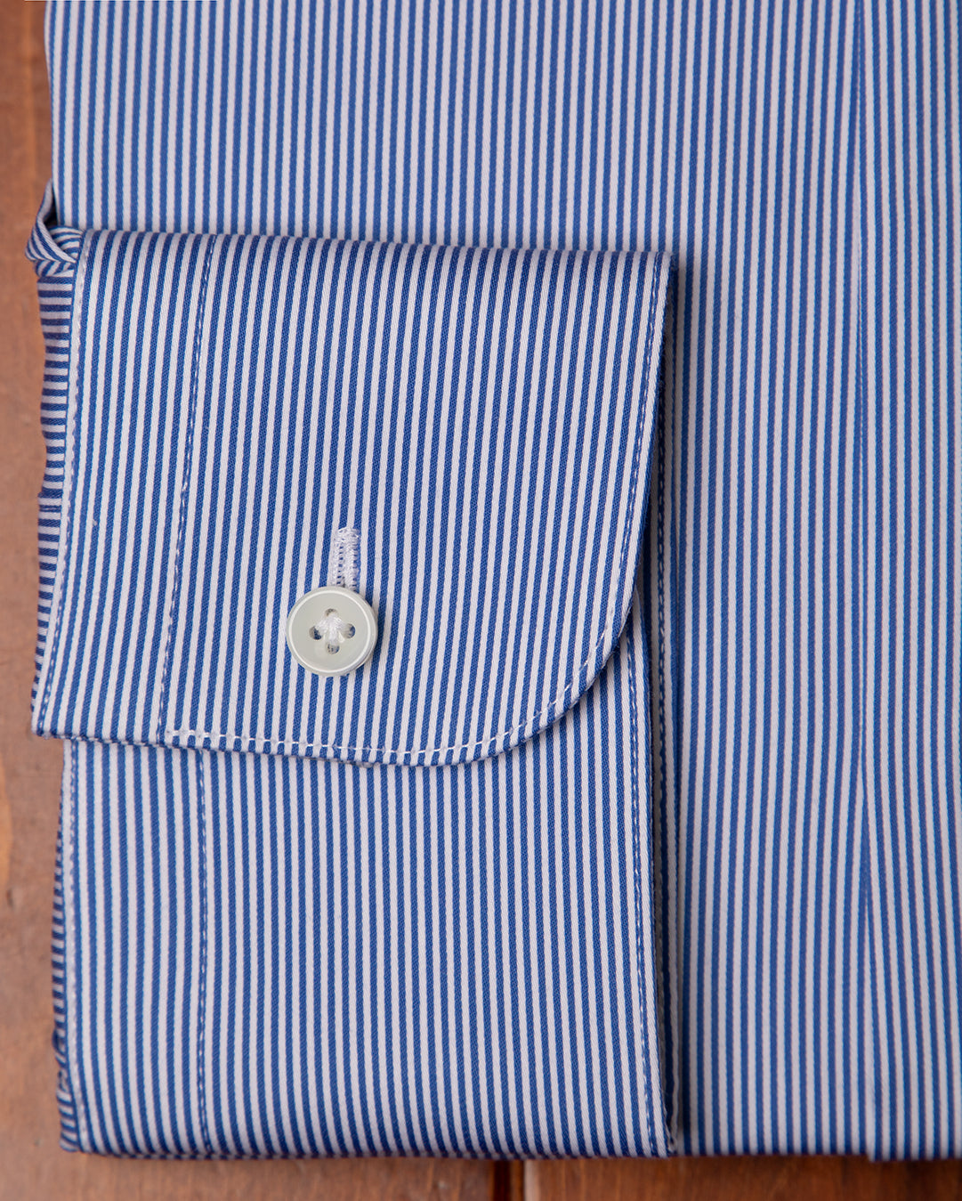 Camicia Blu e Bianca Bacchettata