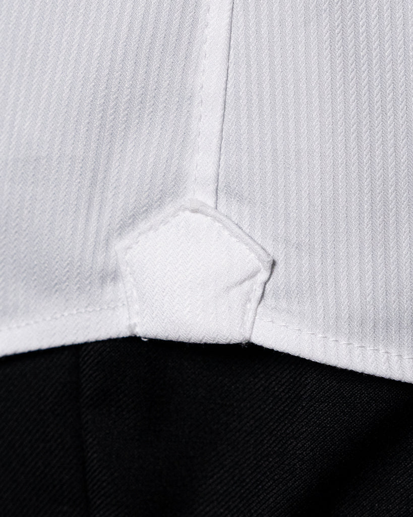 Camicia Cerimonia Bianca Spinata
