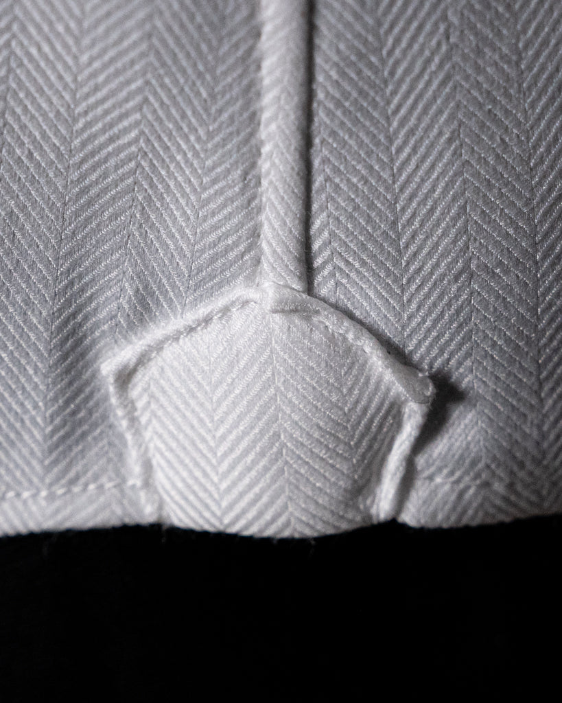 Camicia Cerimonia Plissé Off White