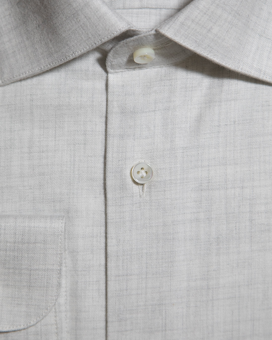 Camicia Bianco Spento Melange