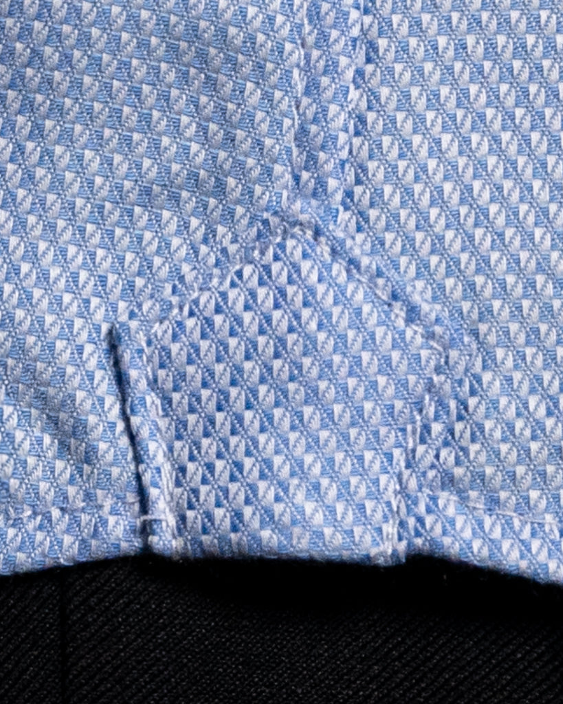 Camicia Piquet Azzurra