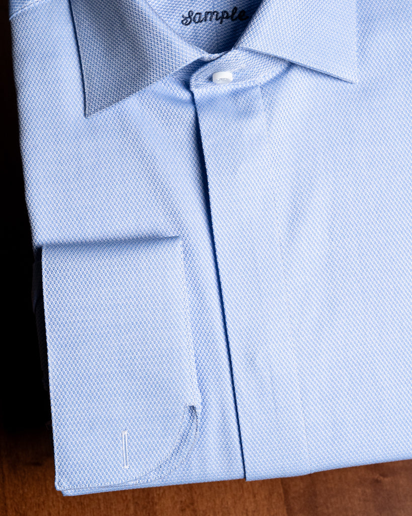 Camicia Piquet Azzurra