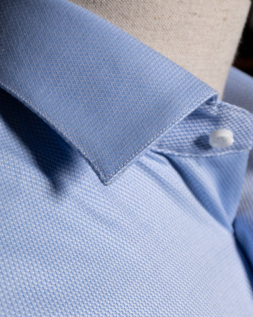 Camicia Piquet Azzurra