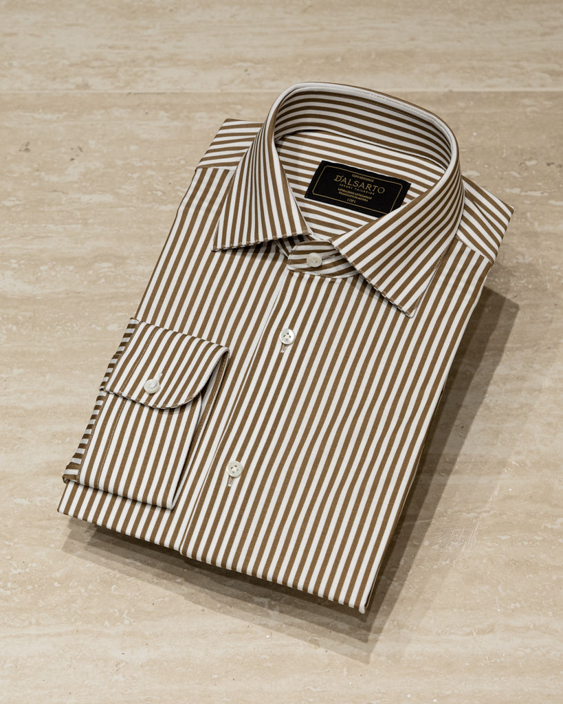 Hazelnut Stretch Shirt with Wand